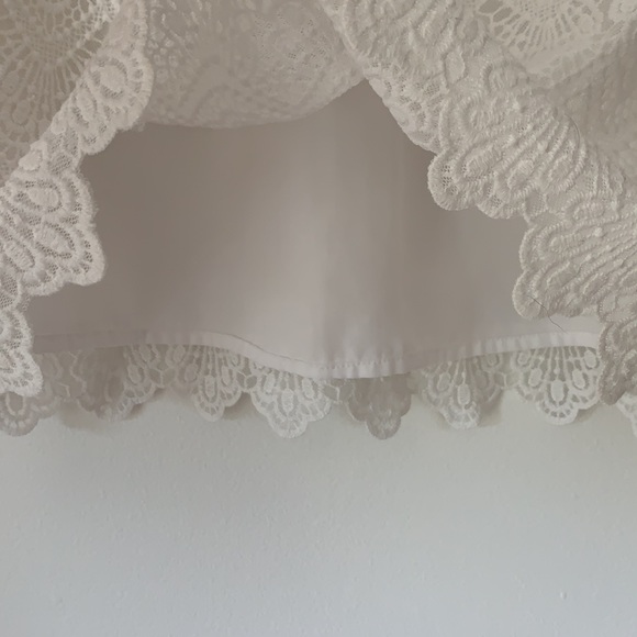J. Crew white lace skirt - Picture 3 of 4